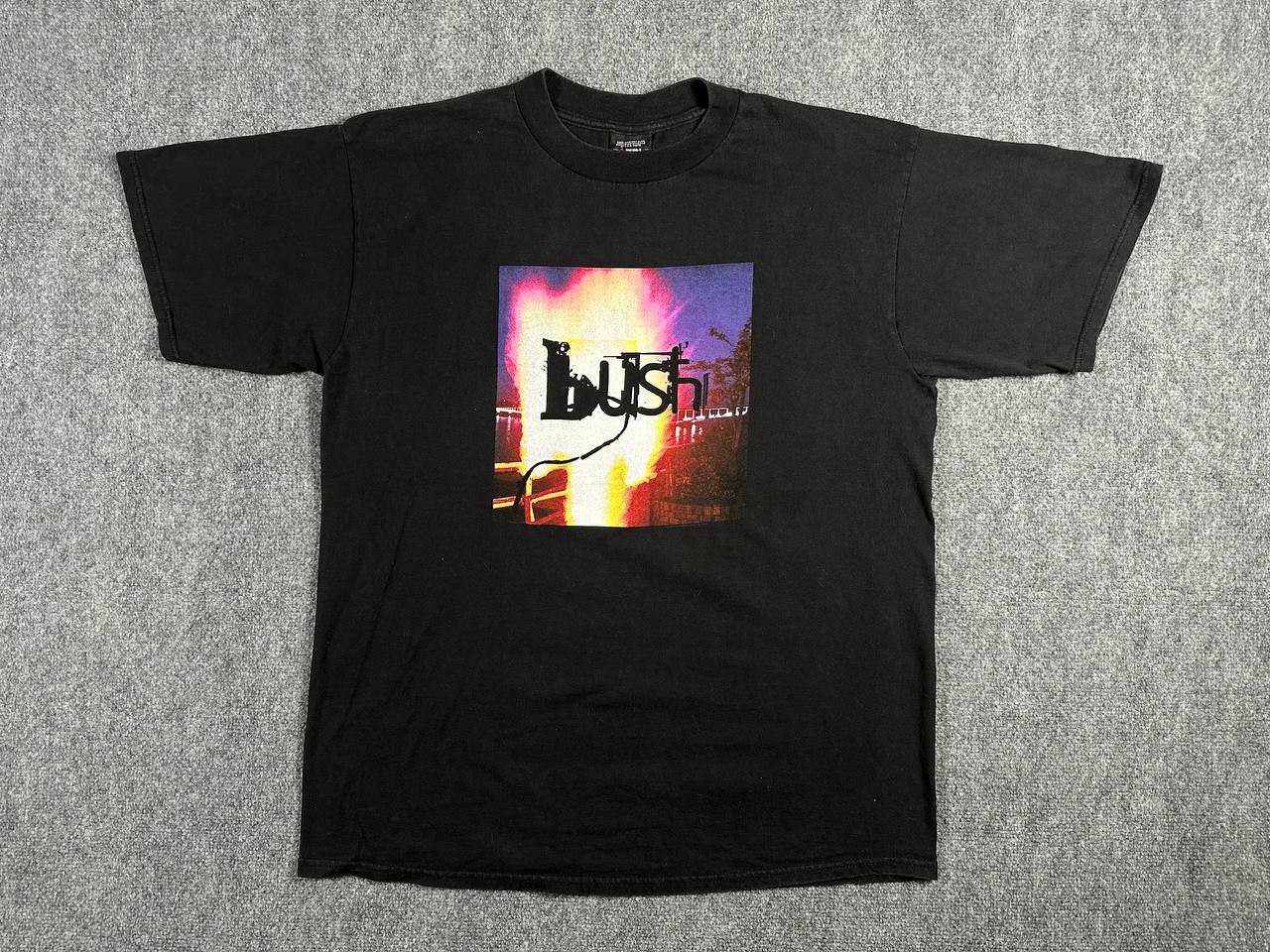 Vintage 1996 Bush Razorblade Suitcase Band T-Shirt XL Giant Tultex Grunge