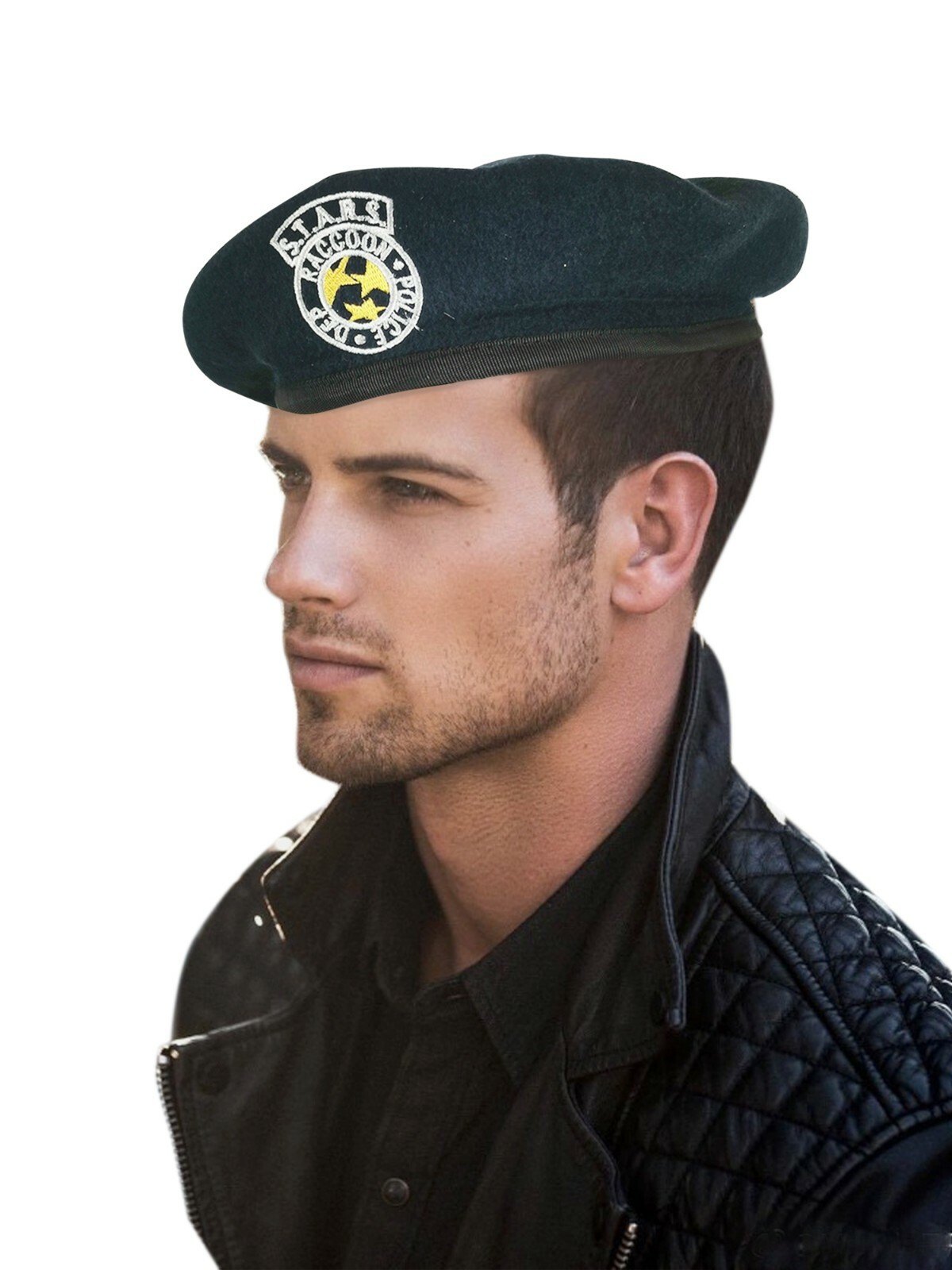 BIOHAZARD BERET STARS NAVY BLUE resident evil Jill Valentine