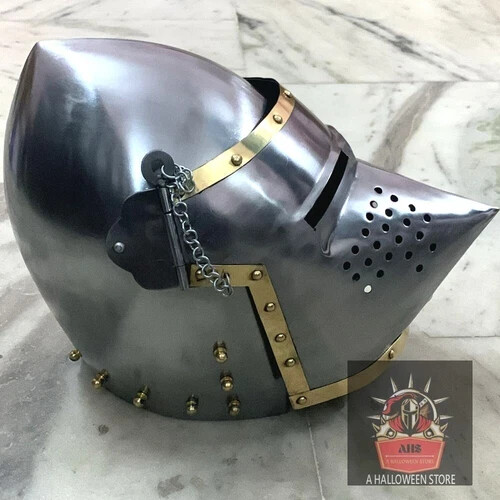 Pig Face Bascinet Medieval Antique Hound skull Vintage Look Designer Helmet Gift Pig Face Bascinet Medieval Antique Hound skull Vintage Look Designer Helmet Gift