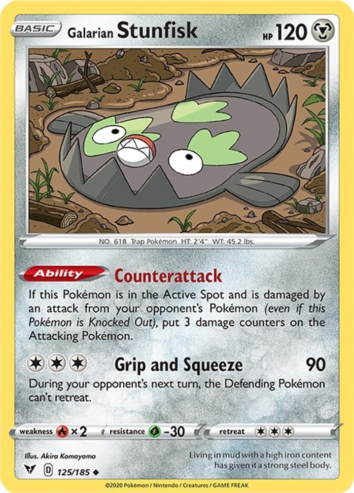 Galarian Stunfisk [SWSH04 - 125/185]
