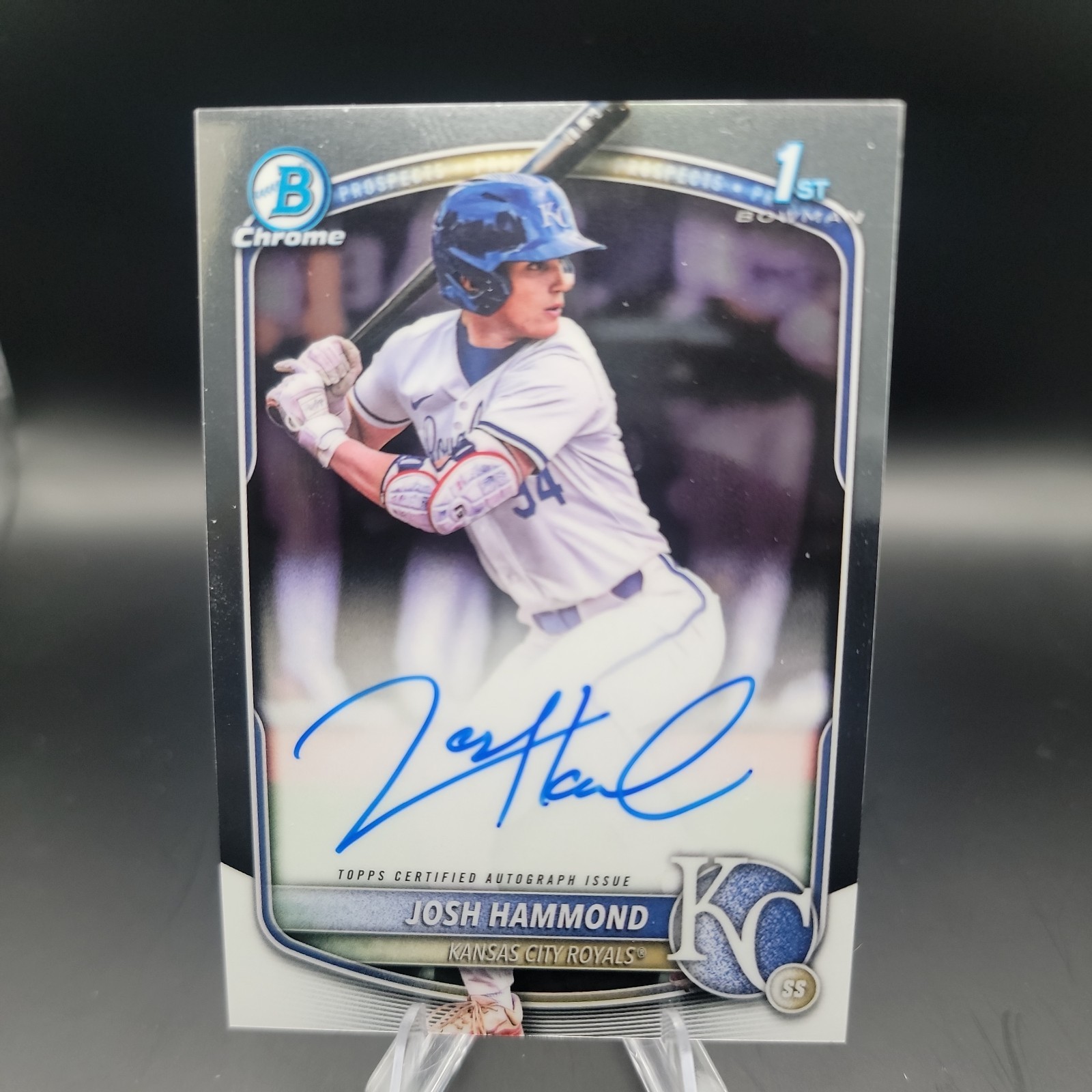 2025 Bowman Chrome Draft Josh Hammond Auto 1st #CPA-JH Kansas City Royals 2025 Bowman Chrome Draft Josh Hammond Auto 1st #CPA-JH Kansas City Royals