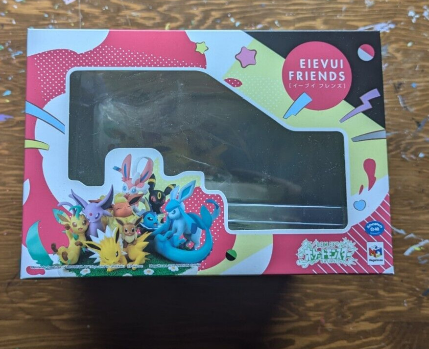 Megahouse G.E.M. EX Pekomen Series Eievui Eevee Friends Anime Game Figure NEW Megahouse G.E.M. EX Pekomen Series Eievui Eevee Friends Anime Game Figure NEW