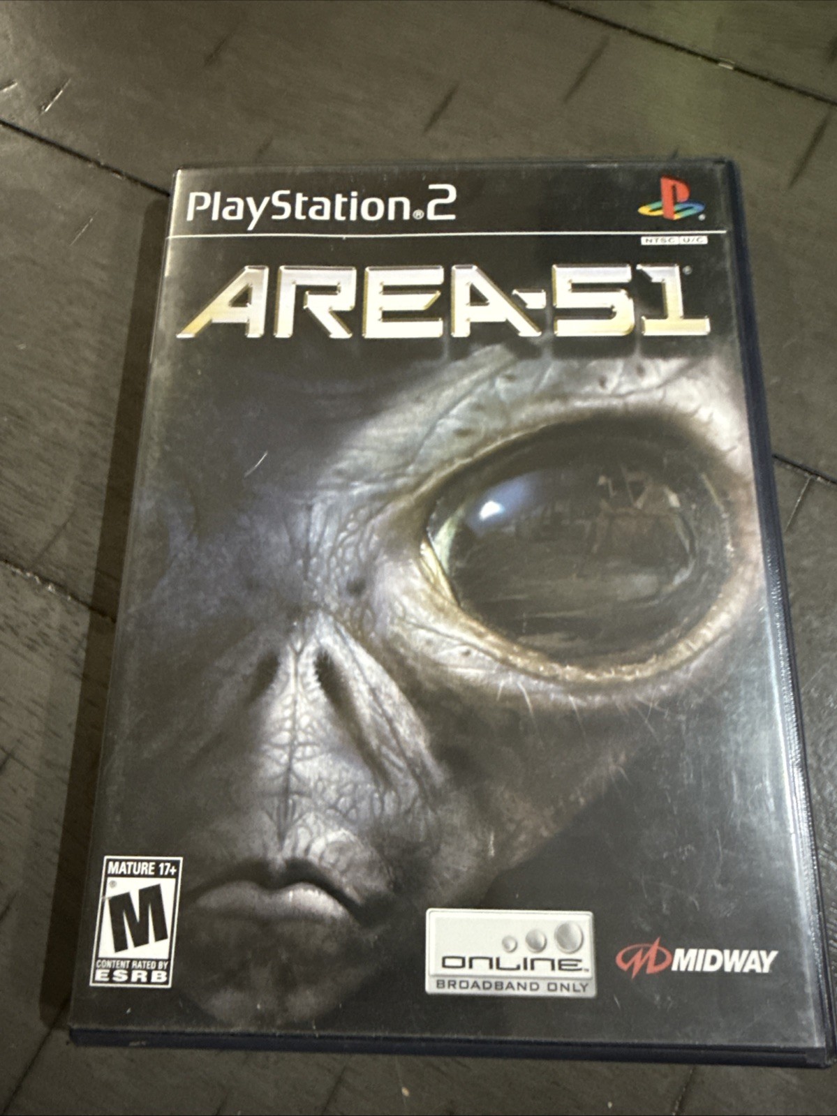 Area-51 PlayStation 2 PS2 Complete w/Manual Registration Card CIB Tested Works Area-51 PlayStation 2 PS2 Complete w/Manual Registration Card CIB Tested Works