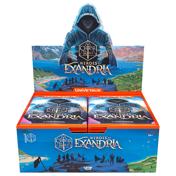 UniVersus CCG: Critical Role Heroes of Exandria Booster Box SEALED UniVersus CCG: Critical Role Heroes of Exandria Booster Box SEALED