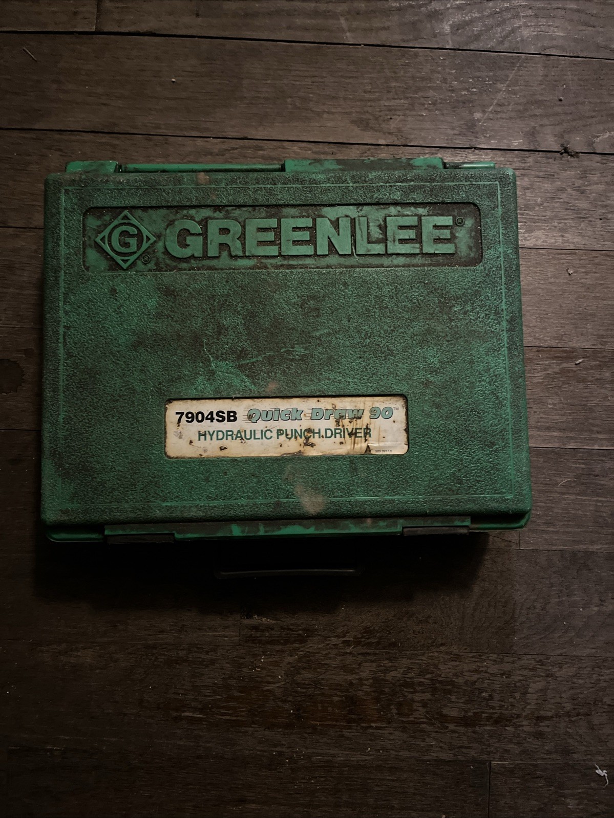 Greenlee 7904SB Hydraulic Quick Draw Punch Driver Set