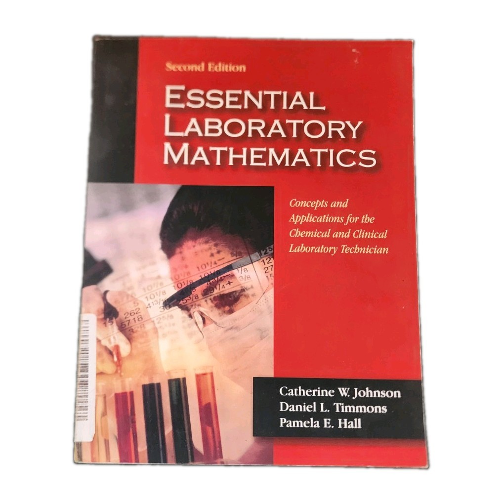 Essential Laboratory Mathematics 2nd Edition Hall 2003 Book
