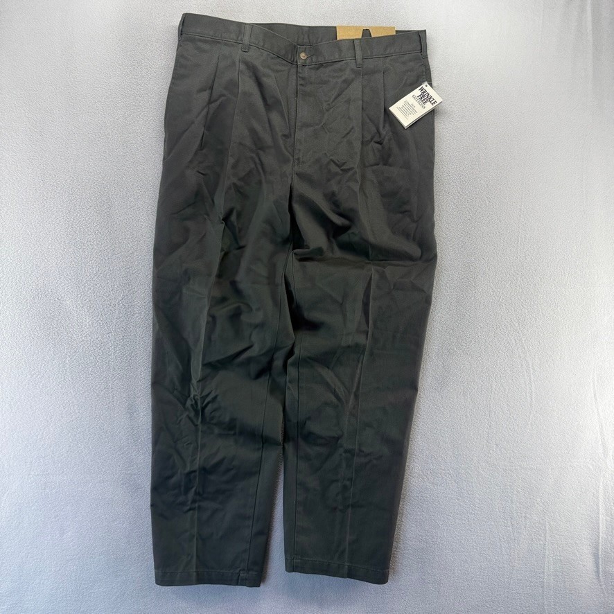 Vintage Bill Blass Pants Mens 38x30 Green Baggy Pleated Trousers Deadstock 90s Vintage Bill Blass Pants Mens 38x30 Green Baggy Pleated Trousers Deadstock 90s
