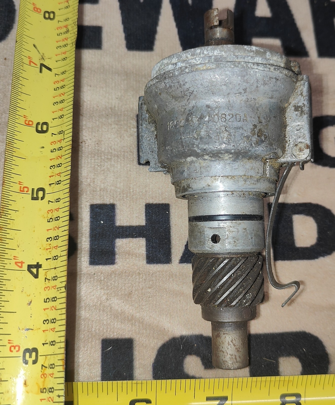 Lucas Distributor Triumph 18D2 40820A Ignition for Parts Or Repair