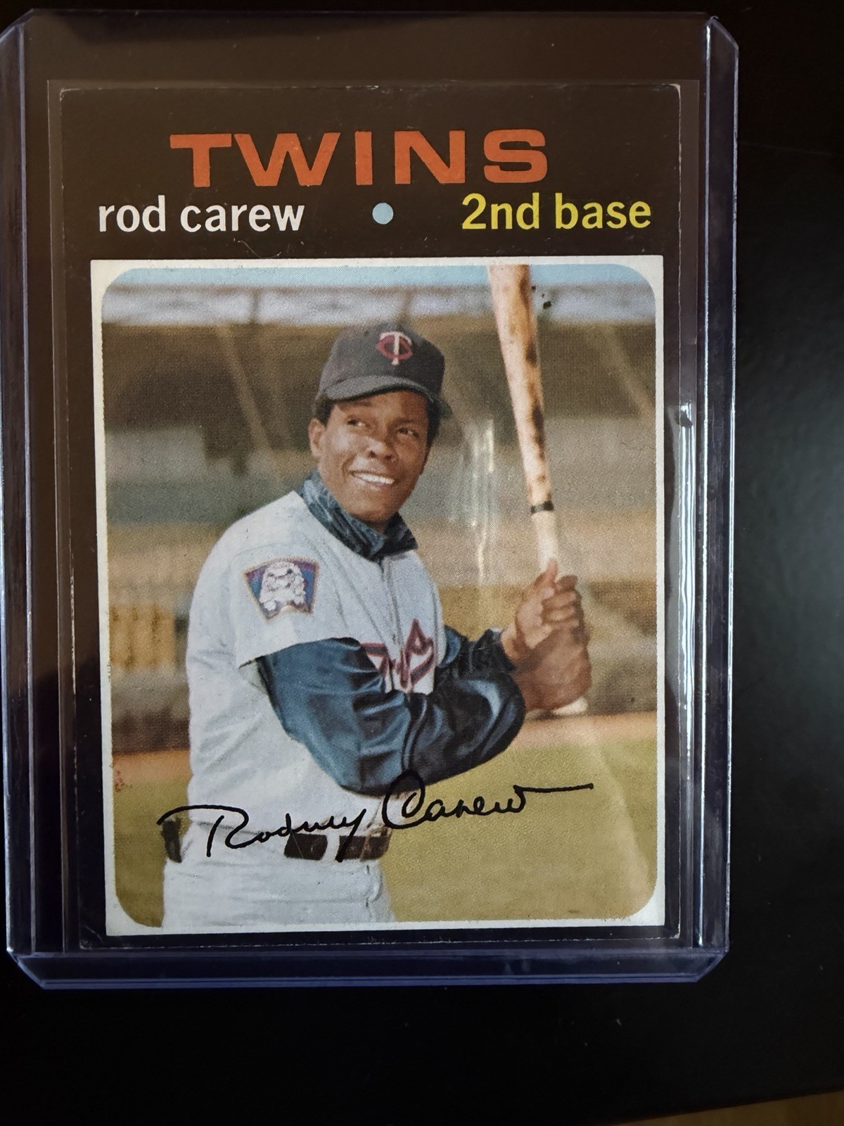 1971 Topps #210 Rod Carew Minnesota Twins HOF Vintage Baseball Card - EX 1971 Topps #210 Rod Carew Minnesota Twins HOF Vintage Baseball Card - EX