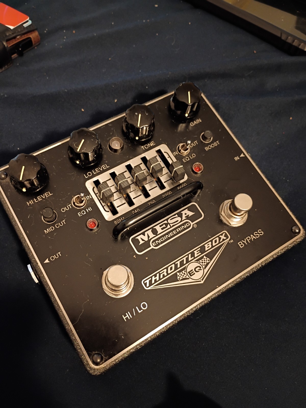 MESA / BOOGIE THROTTLE BOX EQ Effect Pedal