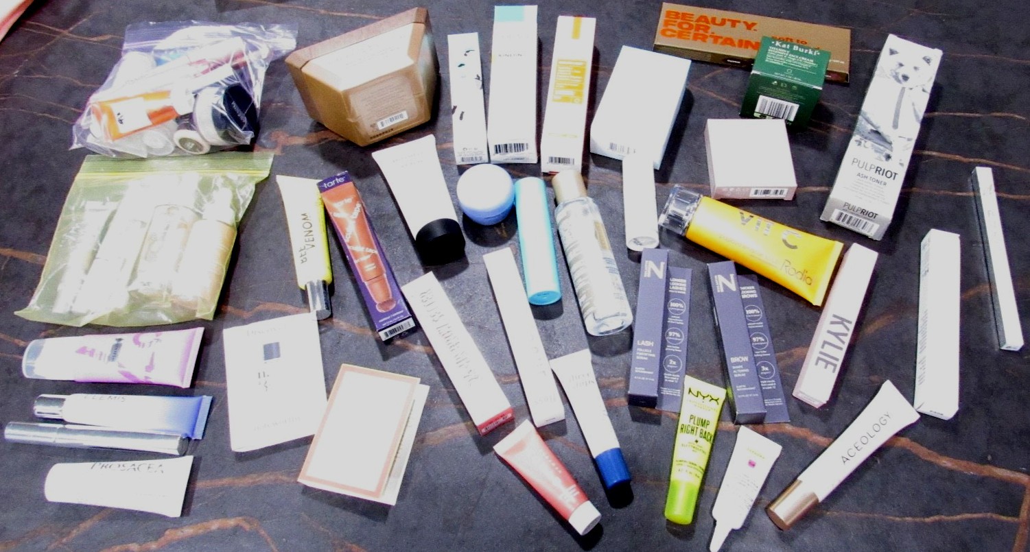 Huge Lot Luxe Beauty Luxury Make Up Skin Care Hair Toner Setter