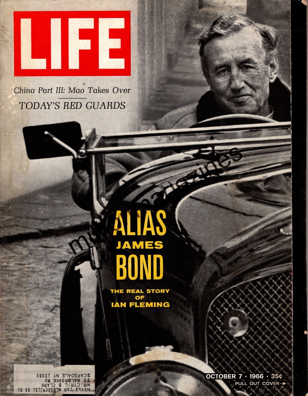1966 Life October 7-James Bond Ian Fleming; China;Snow leopards;Boston Strangler 1966 Life October 7-James Bond Ian Fleming; China;Snow leopards;Boston Strangler