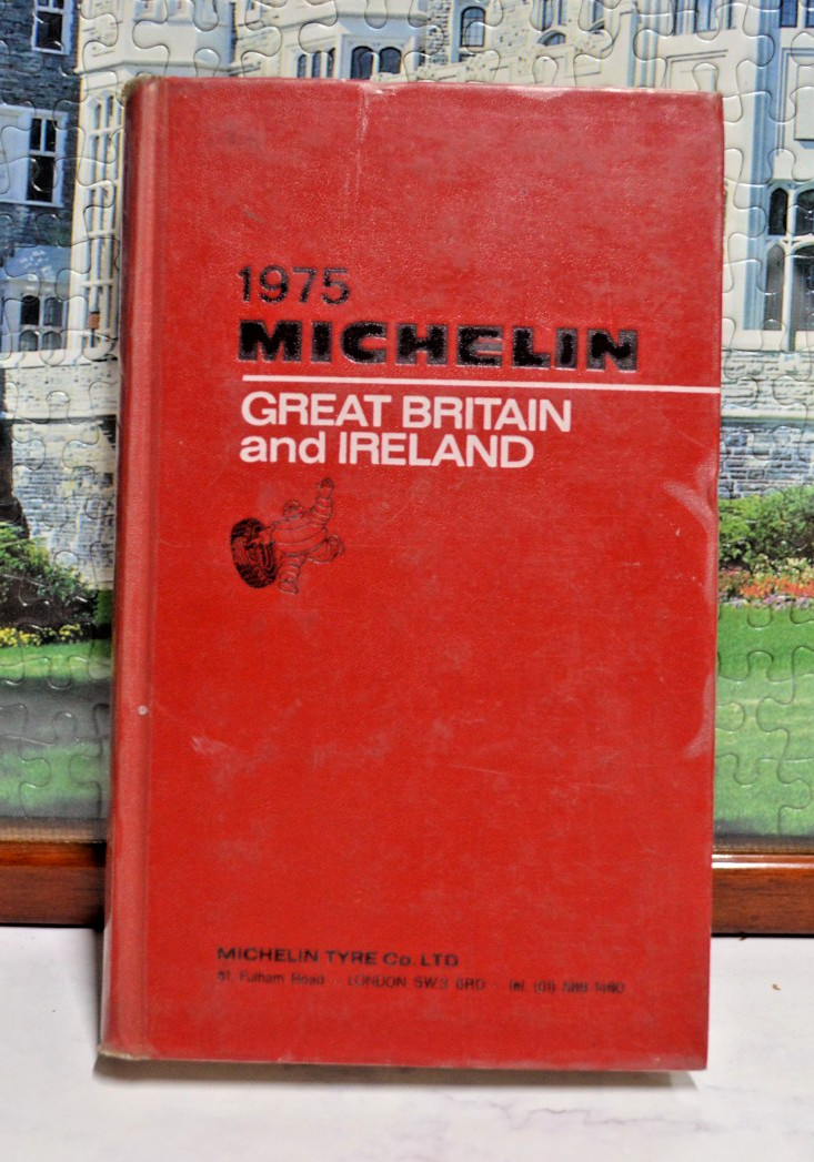 1975 Michelin Red Guide Great Britain Ireland Hotels Restaurants Vintage