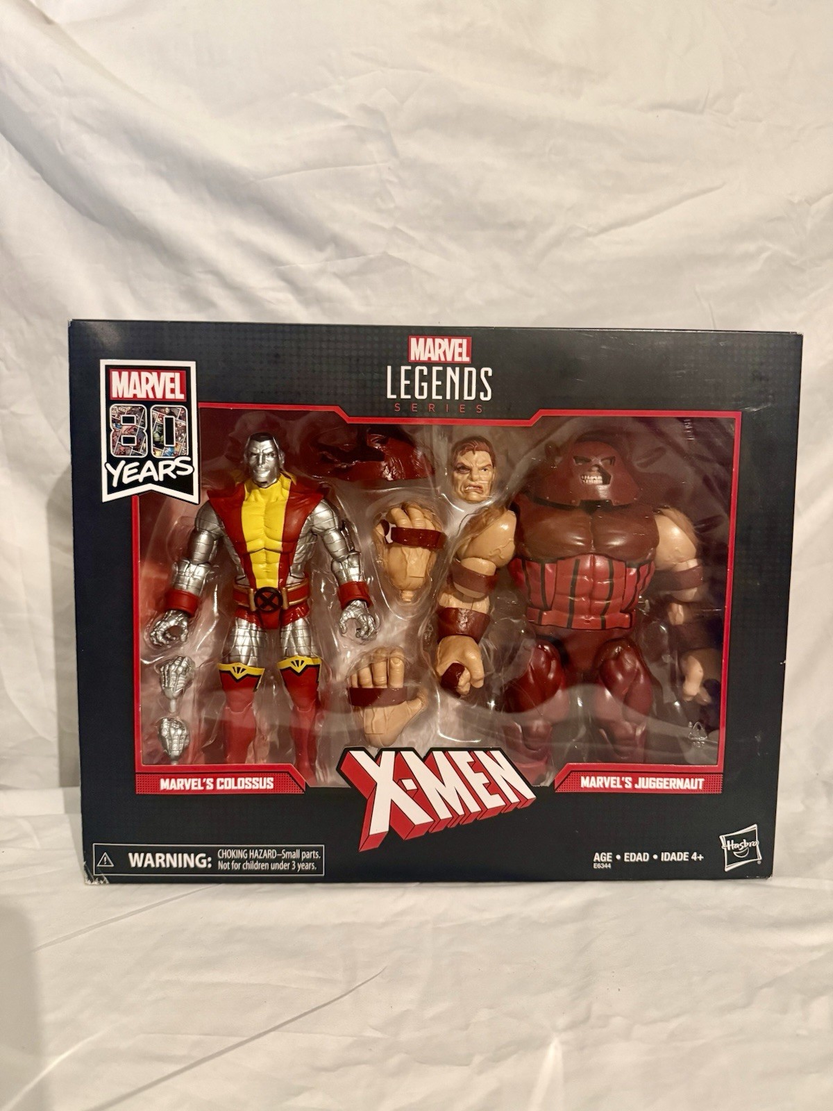 Marvel Legends: Marvel 80th Anniversary Colossus & Juggernaut Two-Pack  (2019)