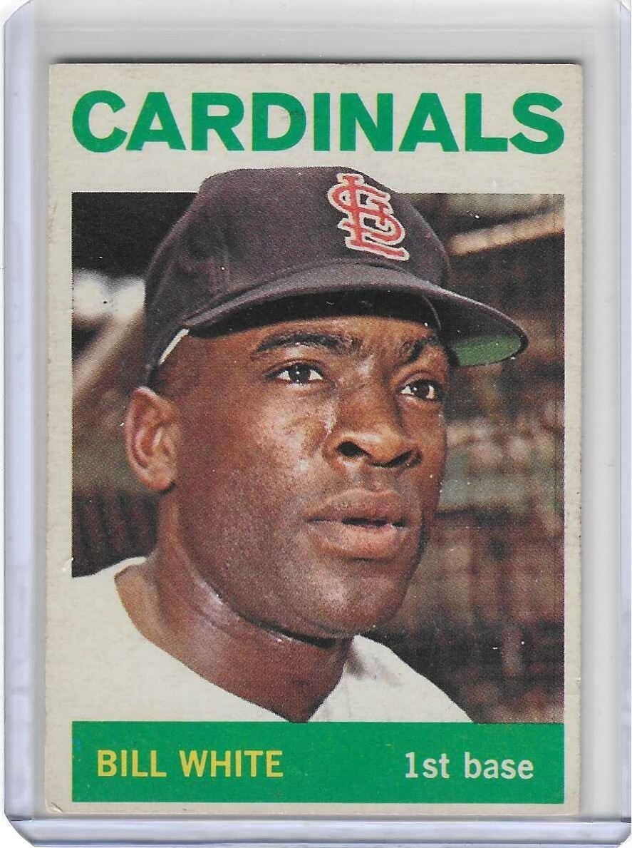 1964 Topps Bill White - #240 Cardinals (EX) 1964 Topps Bill White - #240 Cardinals (EX)