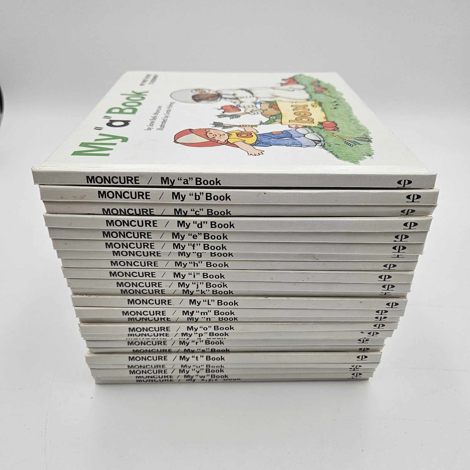 MY FIRST STEPS TO ALPHABET BOOK By Jane Moncure Complete Series Set of 25 MY FIRST STEPS TO ALPHABET BOOK By Jane Moncure Complete Series Set of 25