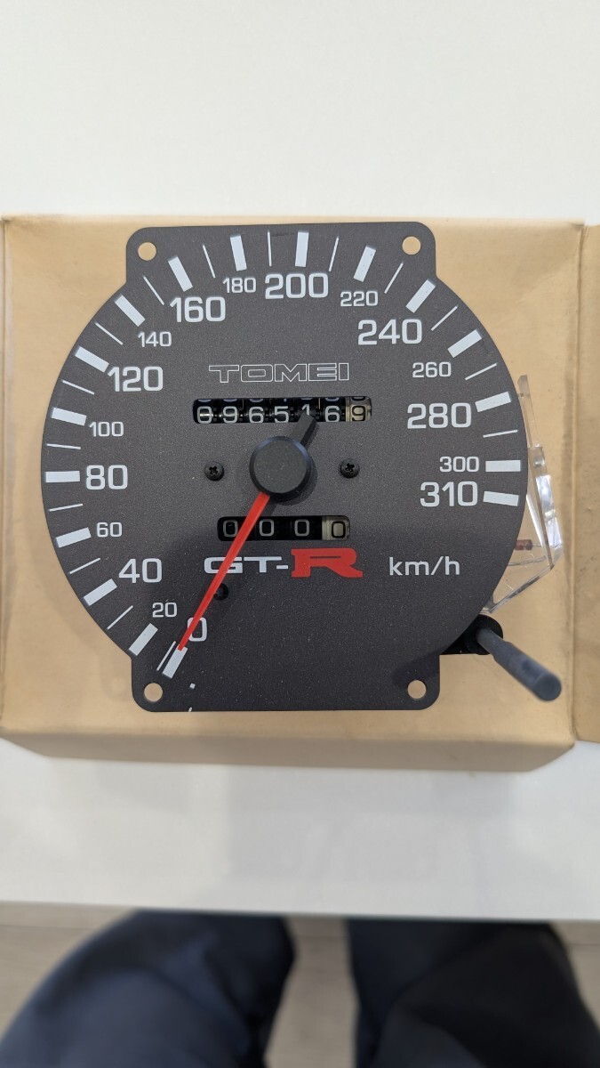 JDM NISSAN Skyline R32 TOMEI BNR32 GT-R Full Scale Speedometer 310km/h