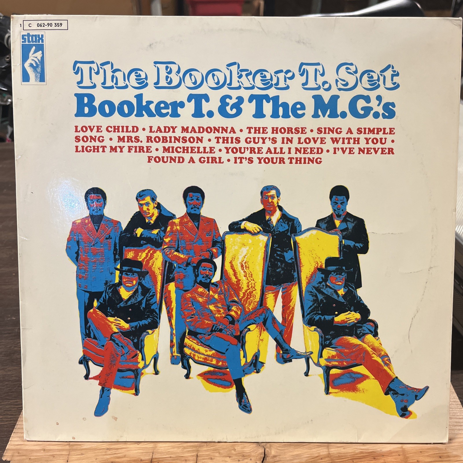 Booker T. & The MG\'s LP The Booker T. Set 1969 Stax 1C062-90 359 German Pressing Booker T. & The MG\'s LP The Booker T. Set 1969 Stax 1C062-90 359 German Pressing
