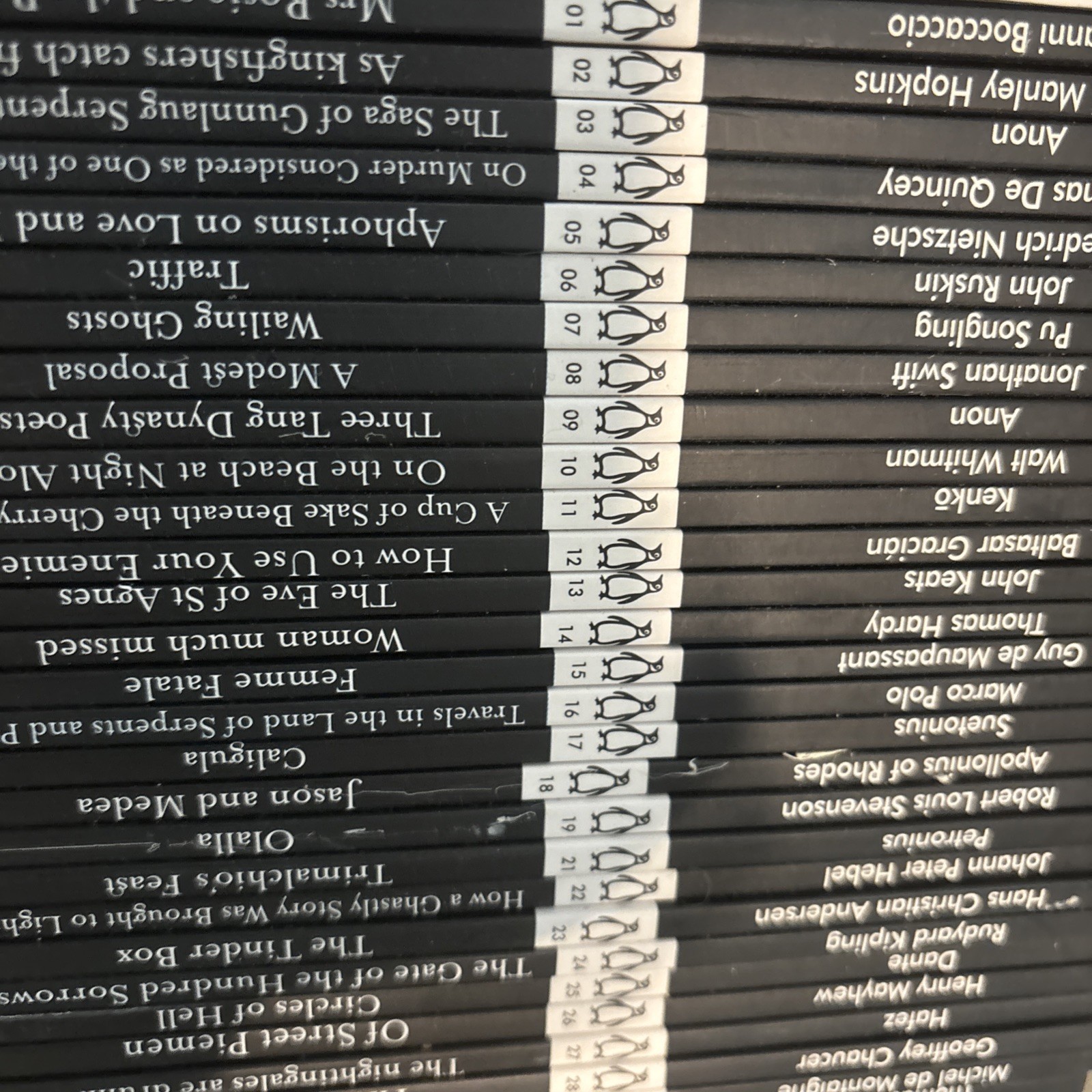 Penguin Little Black Classics Box Set, English Classics Series Collection