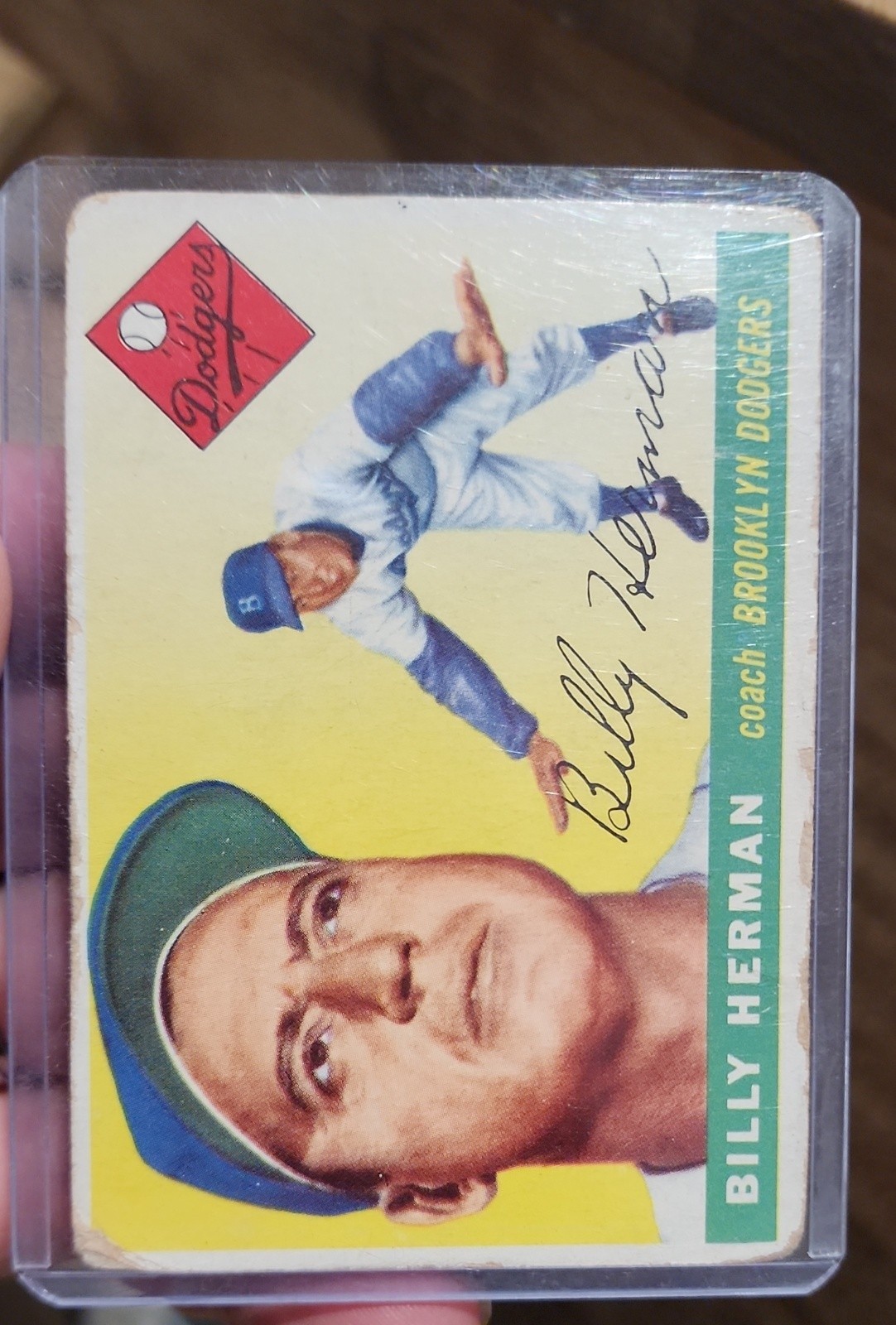 1955 Topps - Billy Herman #19