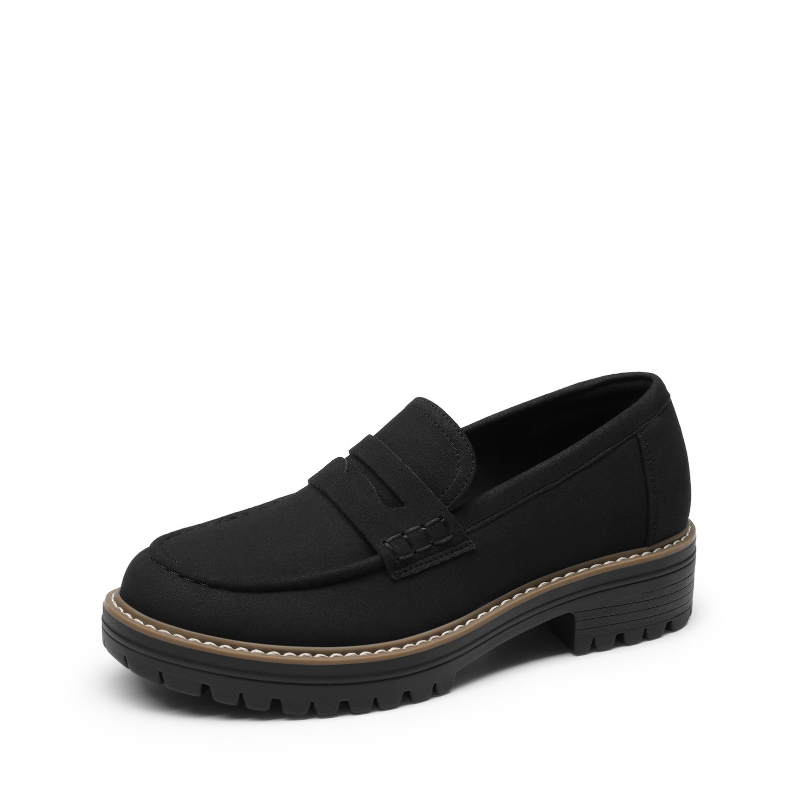 DREAM PAIRS Women\'s Slip On Loafers Comfortable Lightweight Penny Loafer Shoes DREAM PAIRS Women\'s Slip On Loafers Comfortable Lightweight Penny Loafer Shoes