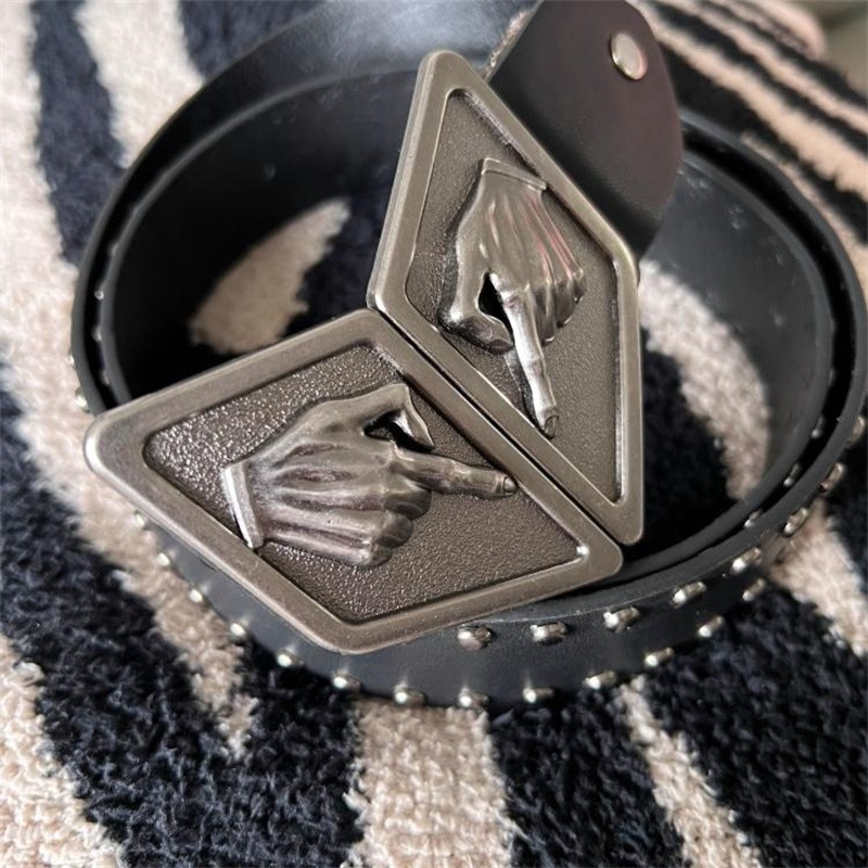 Anime JoJo\'s Bizarre Adventure SBR Belt STEEL BALL RUN Belt + Belt Buckle Gift