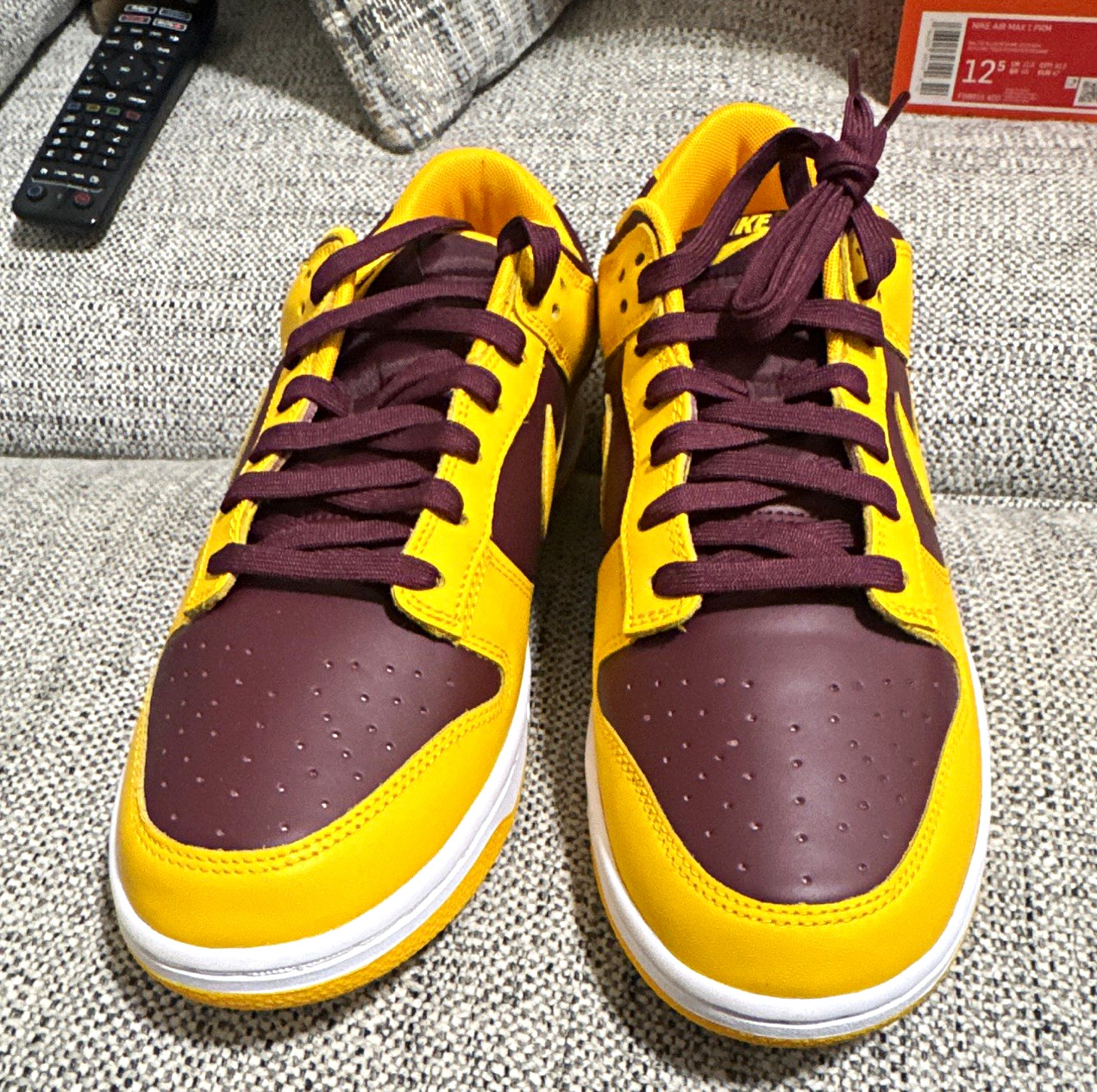Nike Dunk Low Retro Arizona State Sun Devils Yellow/Bordeaux 2022 DD1391-702