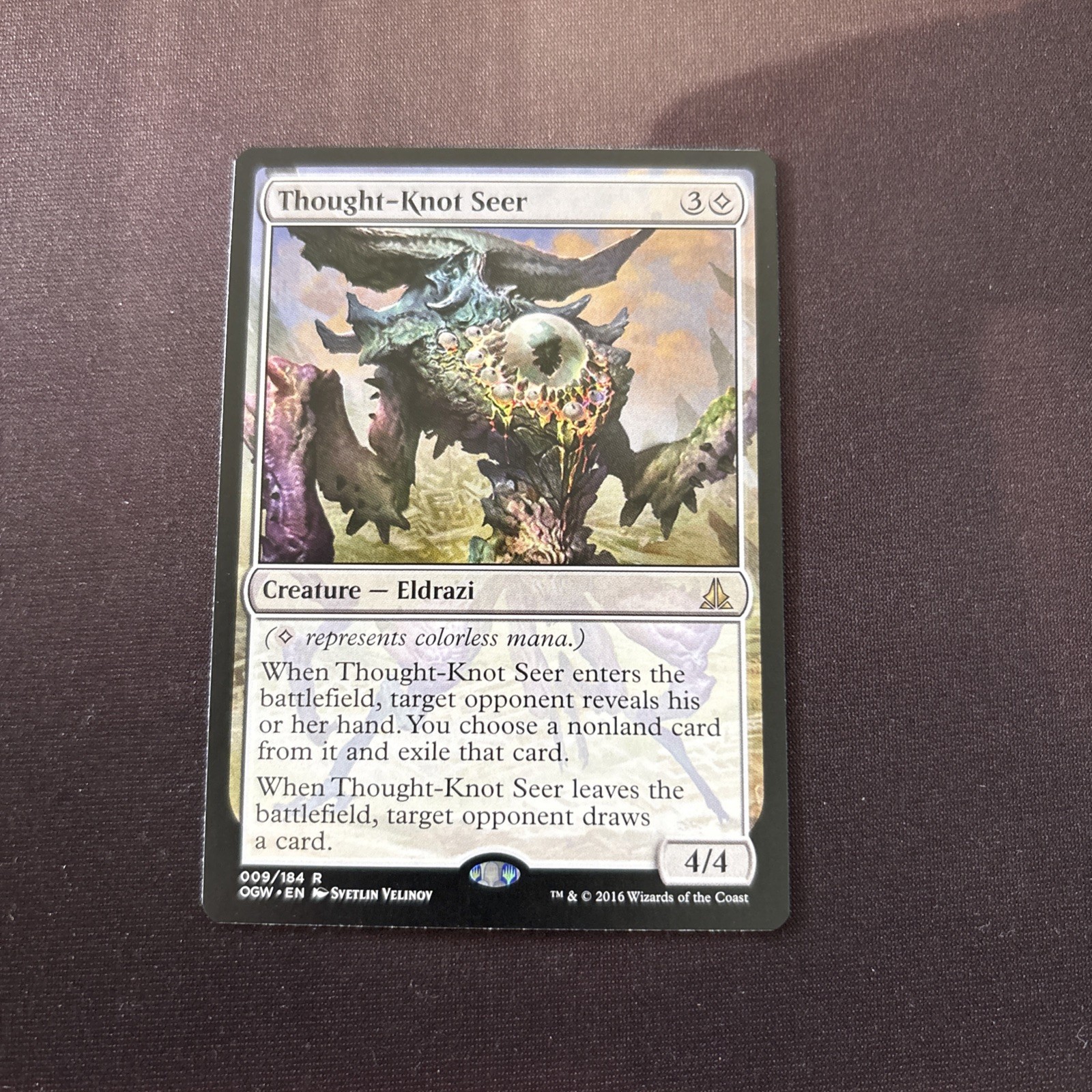 MTG Thought-Knot Seer - Oath of the Gatewatch #009 MTG Thought-Knot Seer - Oath of the Gatewatch #009