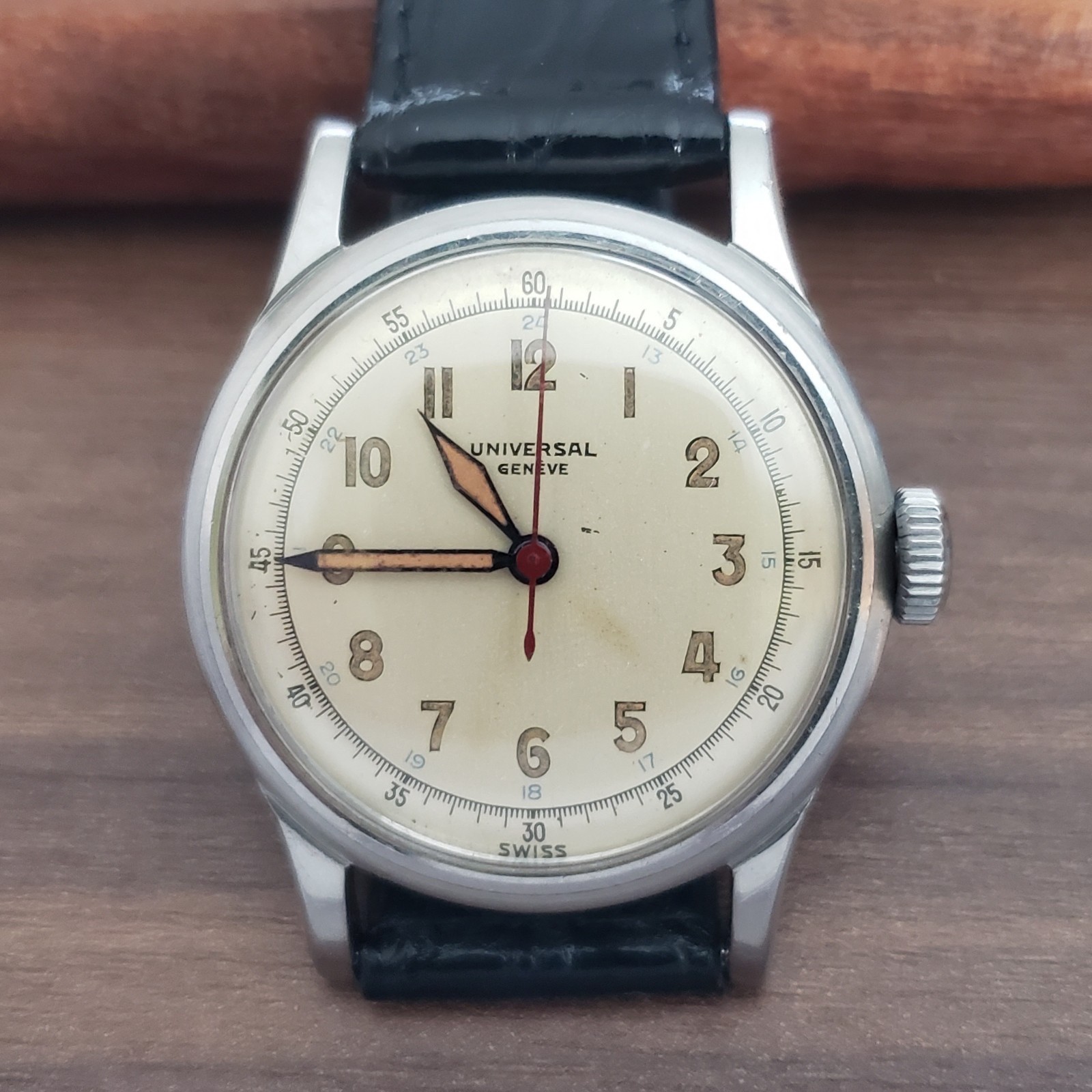 1945 Universal Geneve Outdoorsman Field Watch Clean Vintage Cal. 361 Ref 20101