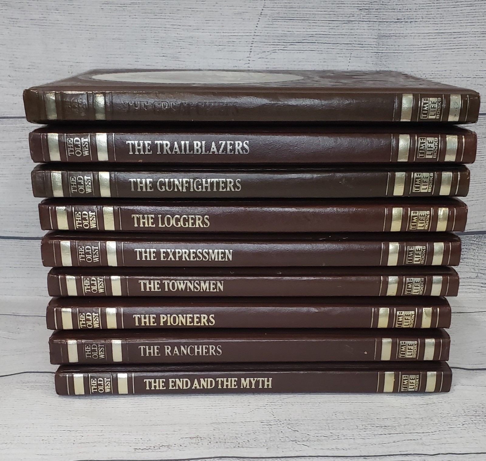 Time Life Books The Old West Series Set of 9 Hardcover 1974 Embossed Cover Time Life Books The Old West Series Set of 9 Hardcover 1974 Embossed Cover