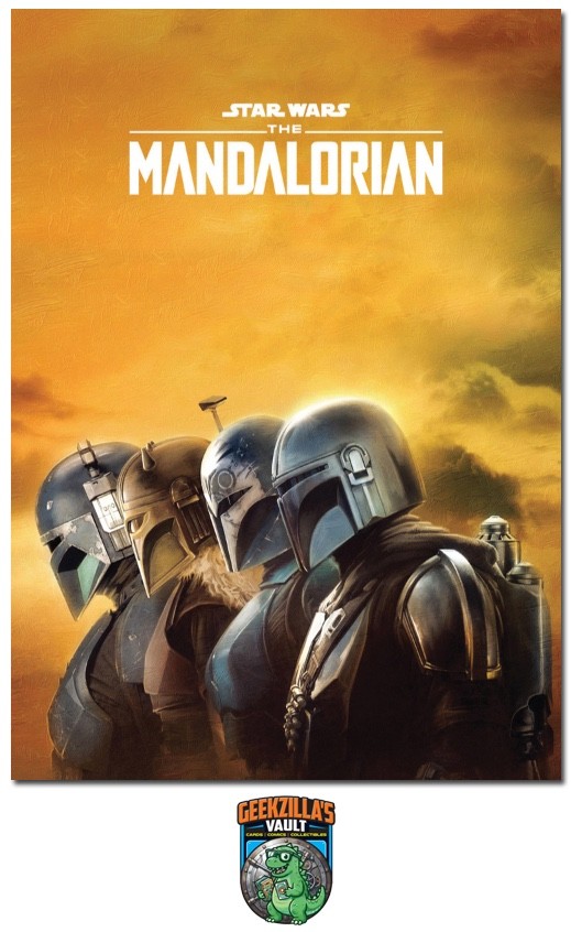STAR WARS: THE MANDALORIAN Season 3 - Promo Card #9 - Pedro Pascal Grogu