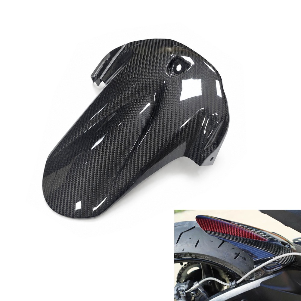 FSM Real 100% Carbon Fiber Rear Hugger Fender for Suzuki 2011-2026 GSXR 600/750
