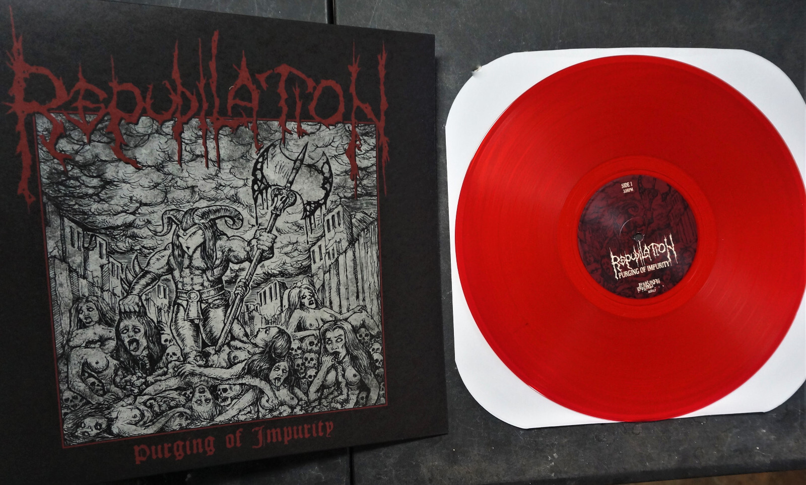 Repudilation-LTD Red Vinyl, Internal Bleeding,Suffocation,Devourment,Mortician Repudilation-LTD Red Vinyl, Internal Bleeding,Suffocation,Devourment,Mortician