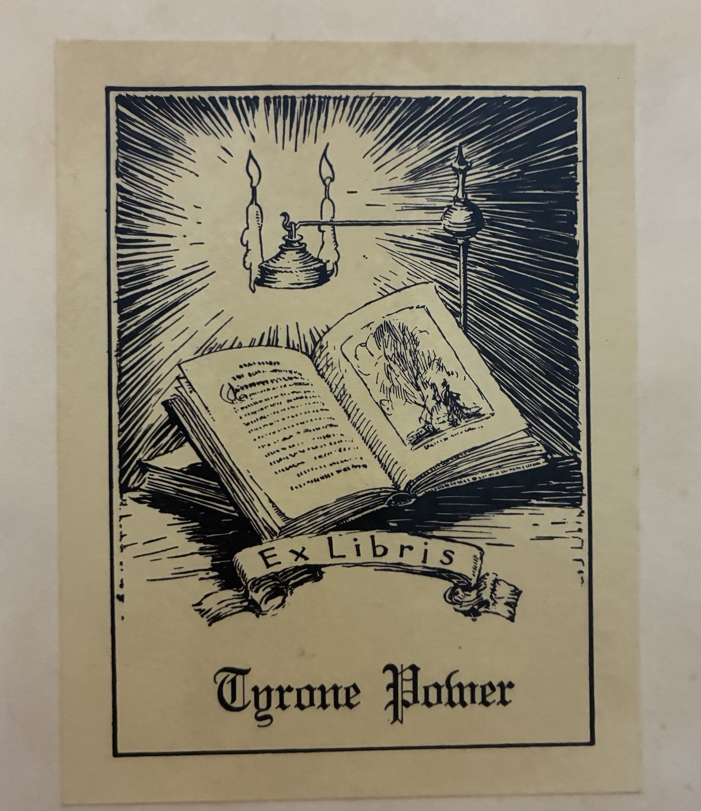 Howard Pyle\'s Book of Pirates From Tyrone Power Library With Bookplate