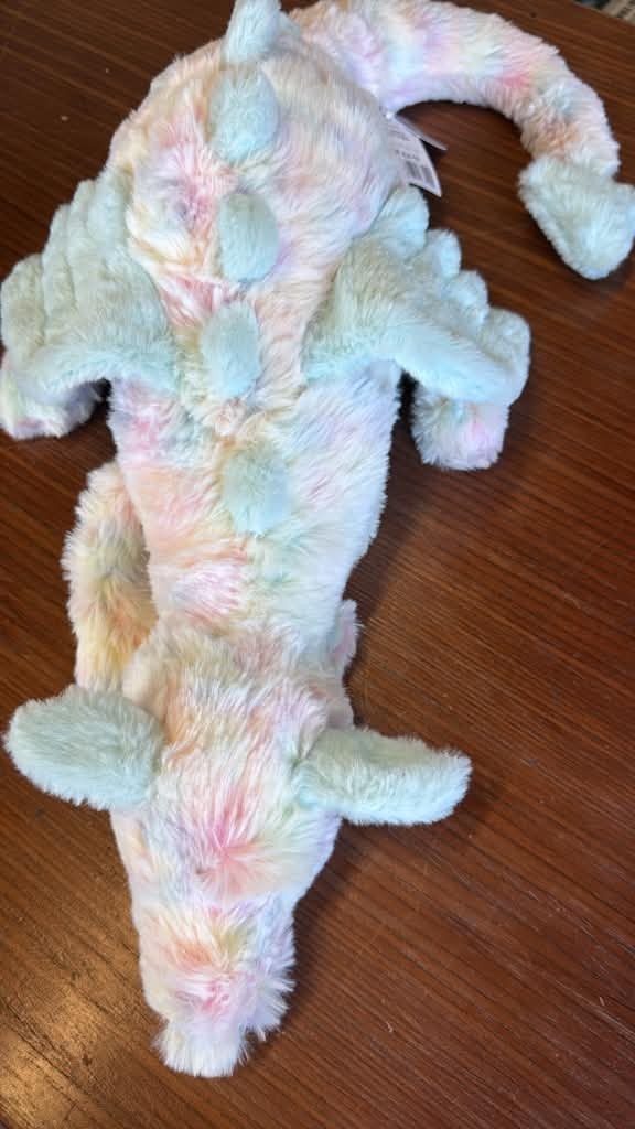 Jellycat Lazulia Dragon Plush Toy – Rare Dragon Limited Edition With Dust bag.