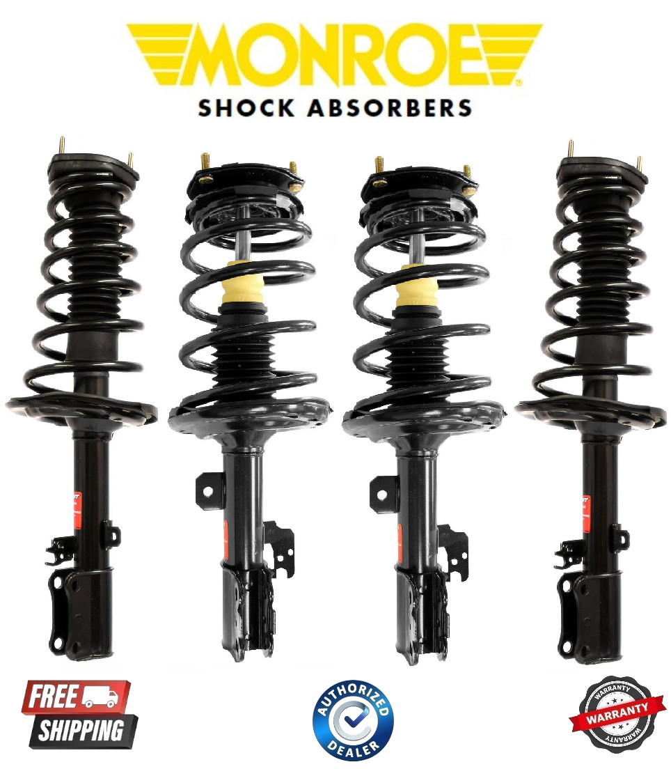 Complete Monroe OEM Front & Rear Struts For 2004-2006 Toyota Camry