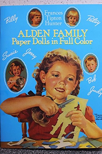 Alden Family Paper Dolls in Full Color - Paperback - GOOD