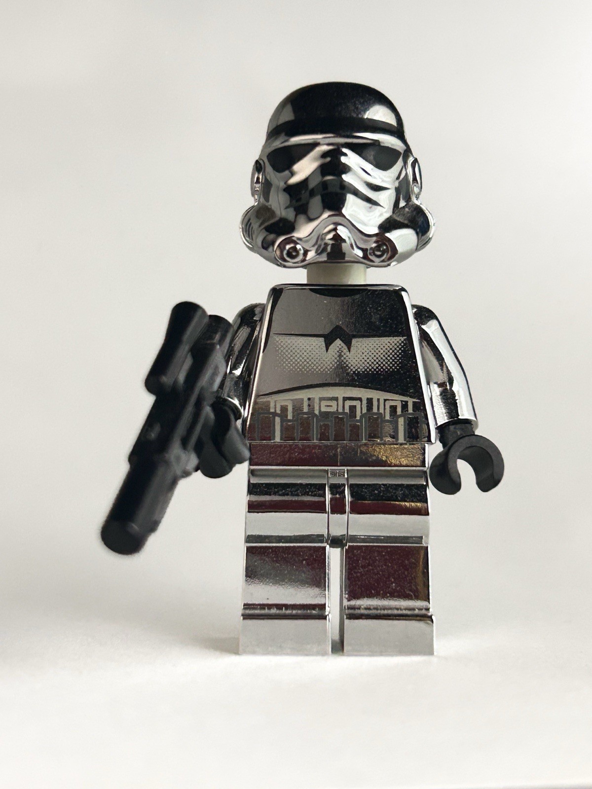 LEGO Star wars RARE Chrome Silver Stormtrooper Minifigure | sw0097 LEGO Star wars RARE Chrome Silver Stormtrooper Minifigure | sw0097
