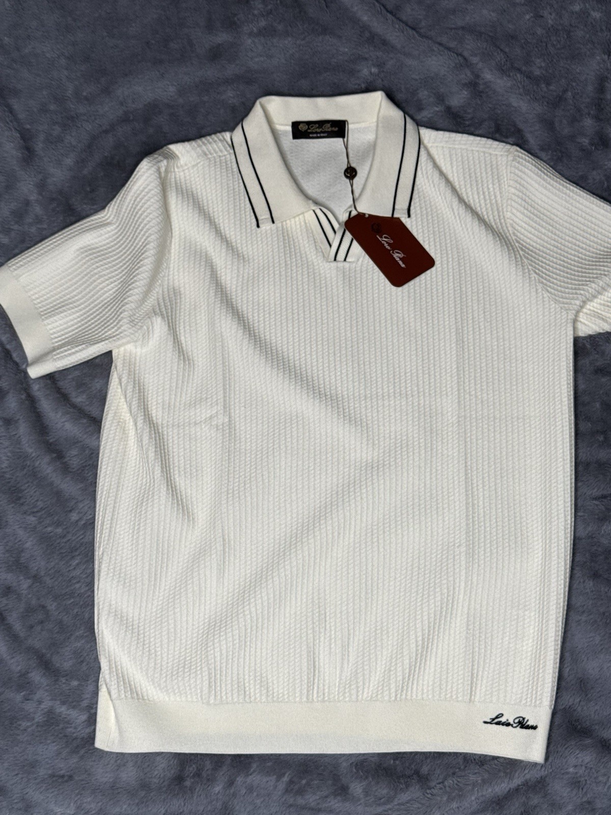 Loro Piana Tremezzo Polo Shirt - Optical White
