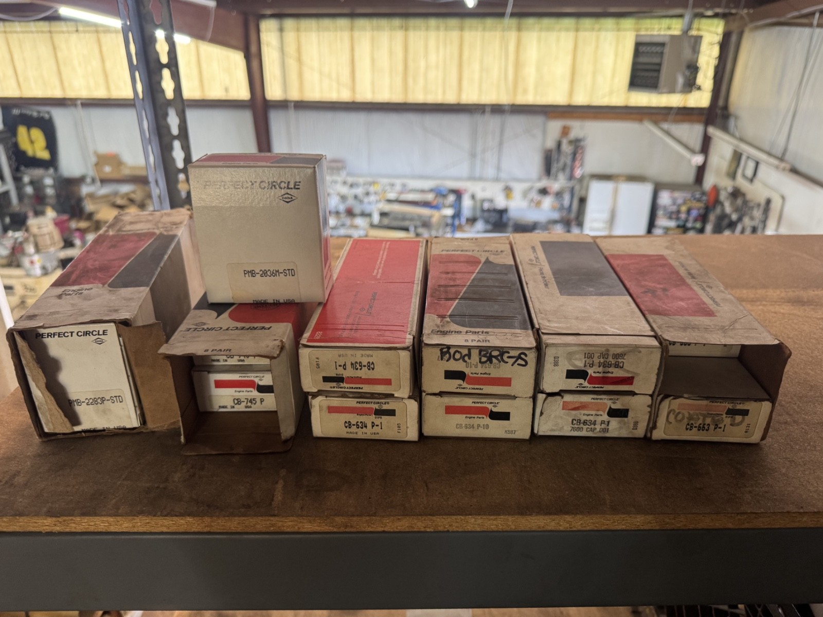 NOS Perfect Circle Main/Rod/Coated Bearing Lot