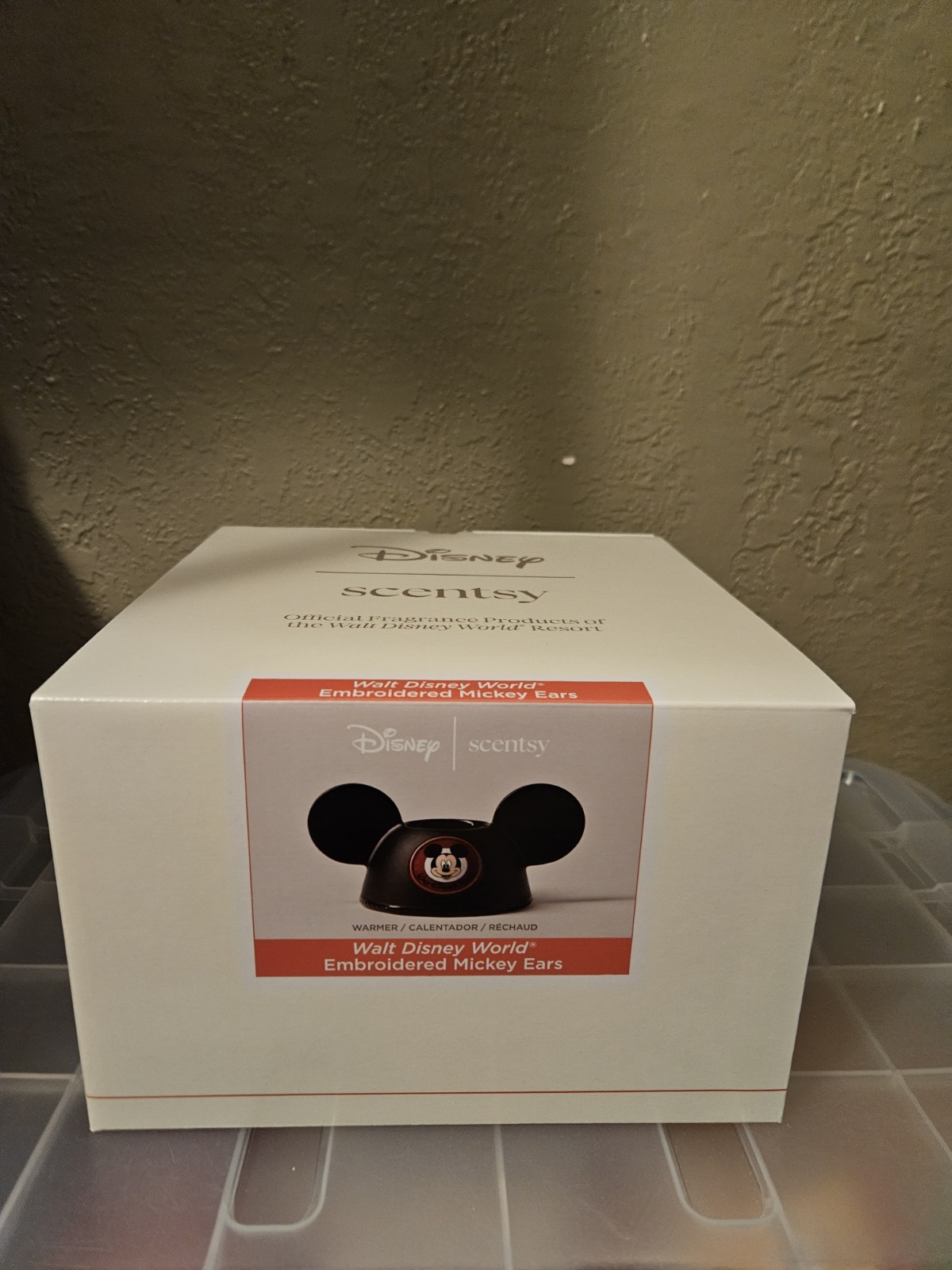 SOLD OUT Scentsy Walt Disney World Embroidered Mickey Ears NIB Ships Free SOLD OUT Scentsy Walt Disney World Embroidered Mickey Ears NIB Ships Free