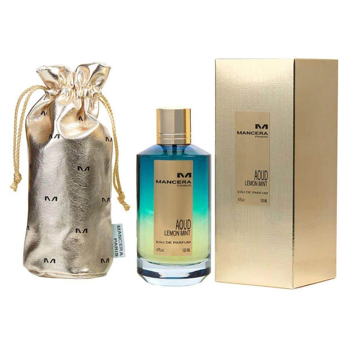 Aoud Lemon Mint by Mancera Perfume for Unisex EDP 4 / 4.0 oz New In Box