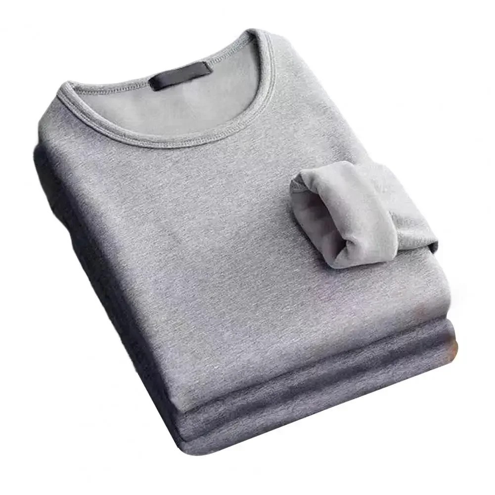 Men\'s Thermal Fleece Lined Long Sleeve Shirt Winter Warm Crew Neck Top M-5XL Men\'s Thermal Fleece Lined Long Sleeve Shirt Winter Warm Crew Neck Top M-5XL