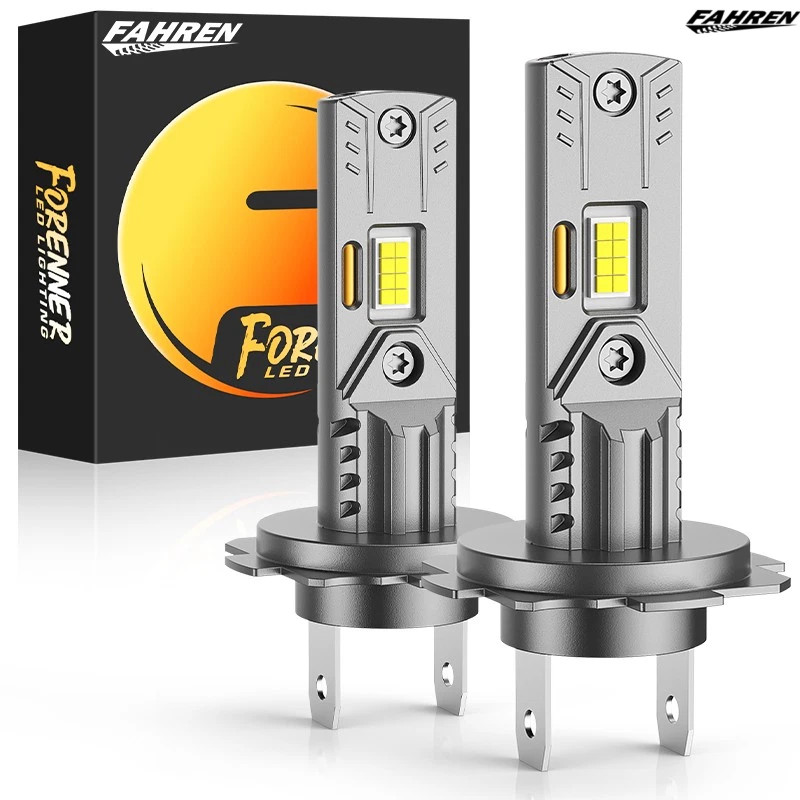 Fahren Upgraded Brightest H7 LED Headlight Bulb Kit 180000LM Low/Fog Beam 10Year