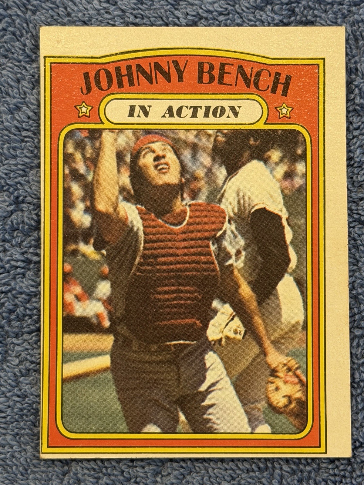 1972 Topps - In Action Johnny Bench #434