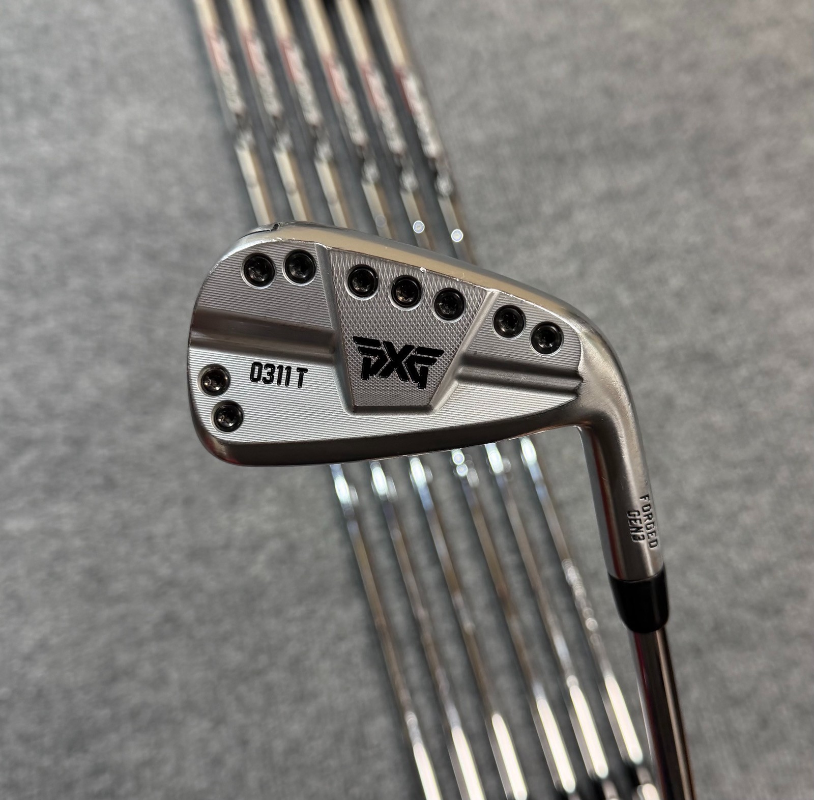 PXG 0311XP/0311T Gen3 4-PW Combo Iron Set - Elevate Tour Stiff Flex Steel PXG 0311XP/0311T Gen3 4-PW Combo Iron Set - Elevate Tour Stiff Flex Steel