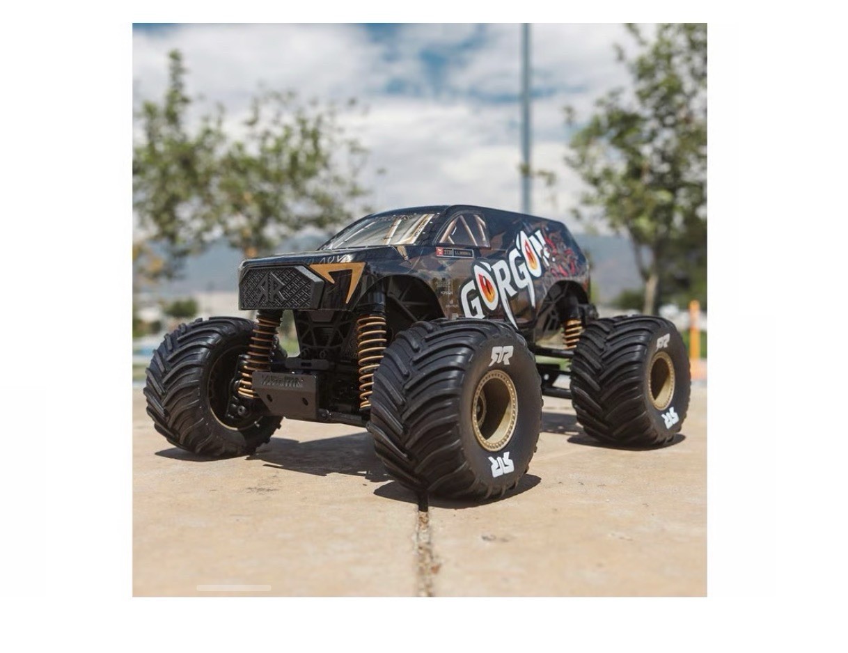 ARRMA Gorgon Grom 4x4 1/16 Scale RTR Brushed Monster Truck Bronze ARA2130T3