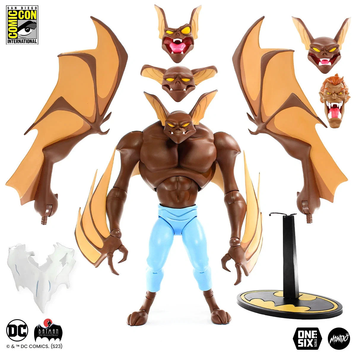 New Mondo Man-Bat SDCC Exclusive Edition Batman the Animated Series Figure