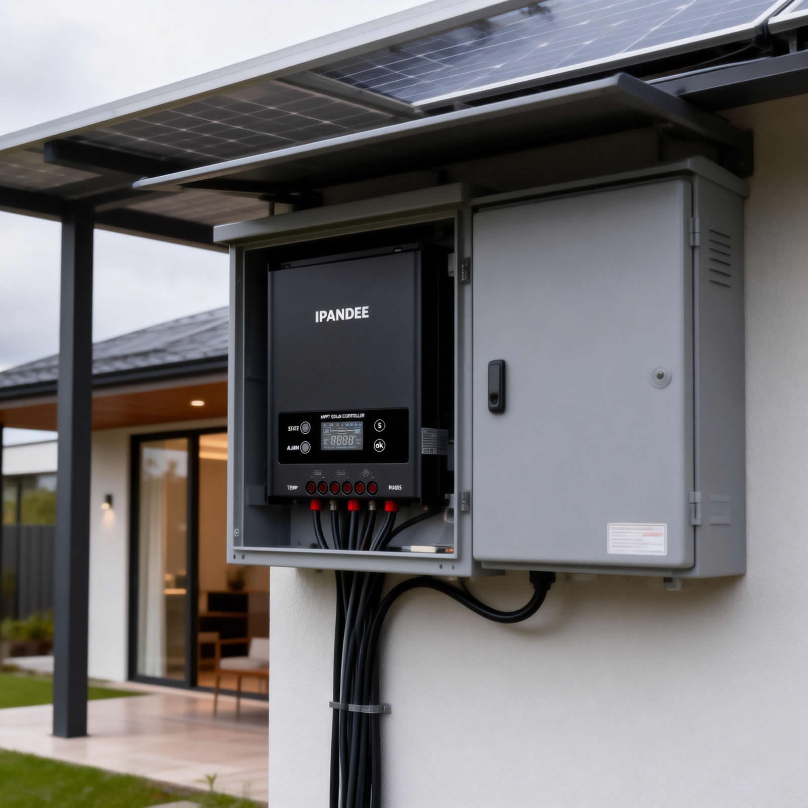 5200W 100A 250VDC MPPT Solar Charge Controller 12V/24V/36V/48V Battery Regulator