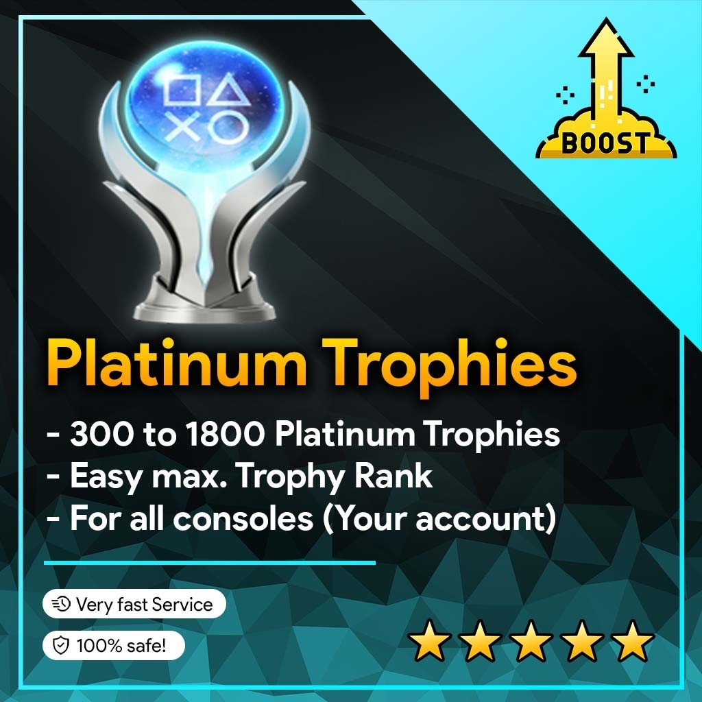đź’Ž Trophy Level 999 - 1850+ Platinum Trophies PSVita PS3 PS4 PS5 PSN Legit time đź’Ž Trophy Level 999 - 1850+ Platinum Trophies PSVita PS3 PS4 PS5 PSN Legit time
